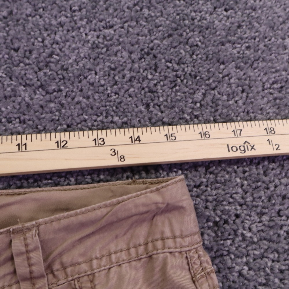 Unionbay Cargo Shorts Womens 5 Tan Khaki Cotton Pockets Casual Outdoor Hiking - Picture 2 of 7